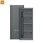 Оригинальный набор отверток Xiaomi Mijia Wiha для ежедневного использования, 24 прецизионные магнитные биты, алюминиевая коробка, отвертка, набор для умного дома Xiaomi