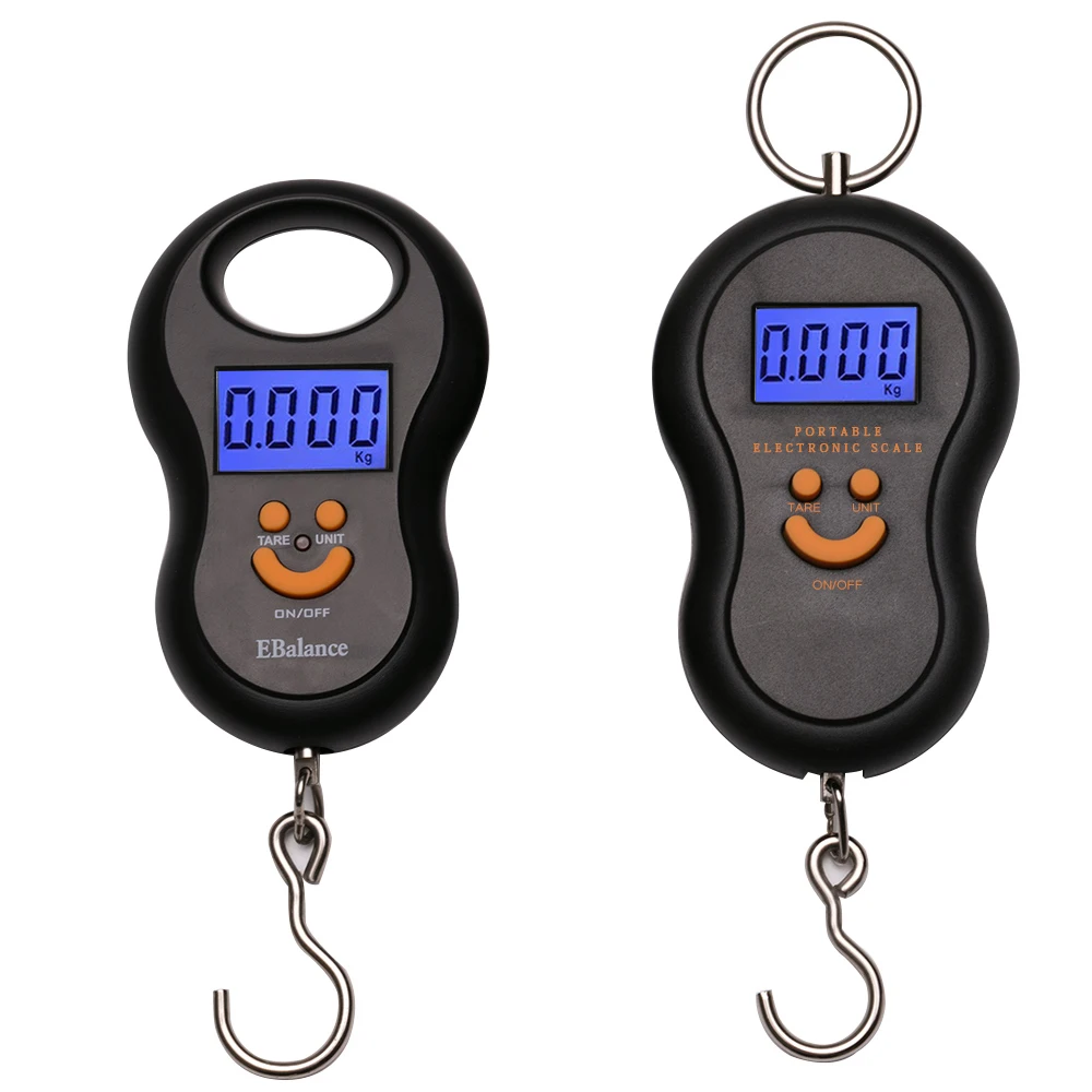 Цифровые мини весы электронные с крючком для рыбалки кухни багажа путешествий 50