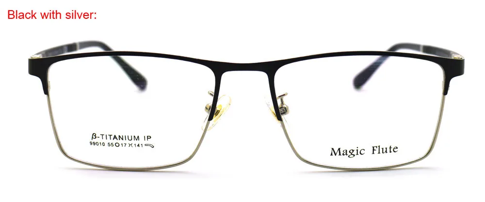 Классическая оправа для очков Винтаж Oculos de grau Нержавеющая сталь очки в ободковой оправе с Tr90 храм 99010