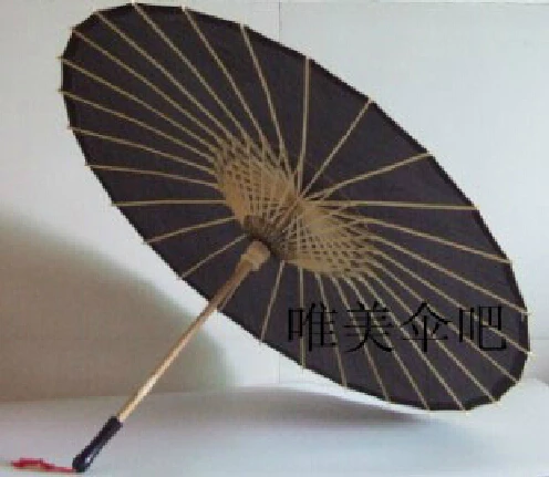 

[ Fly Eagle ]100pcs/lot Exquisite Asian Chinese Japanese Parasol Black Umbrella