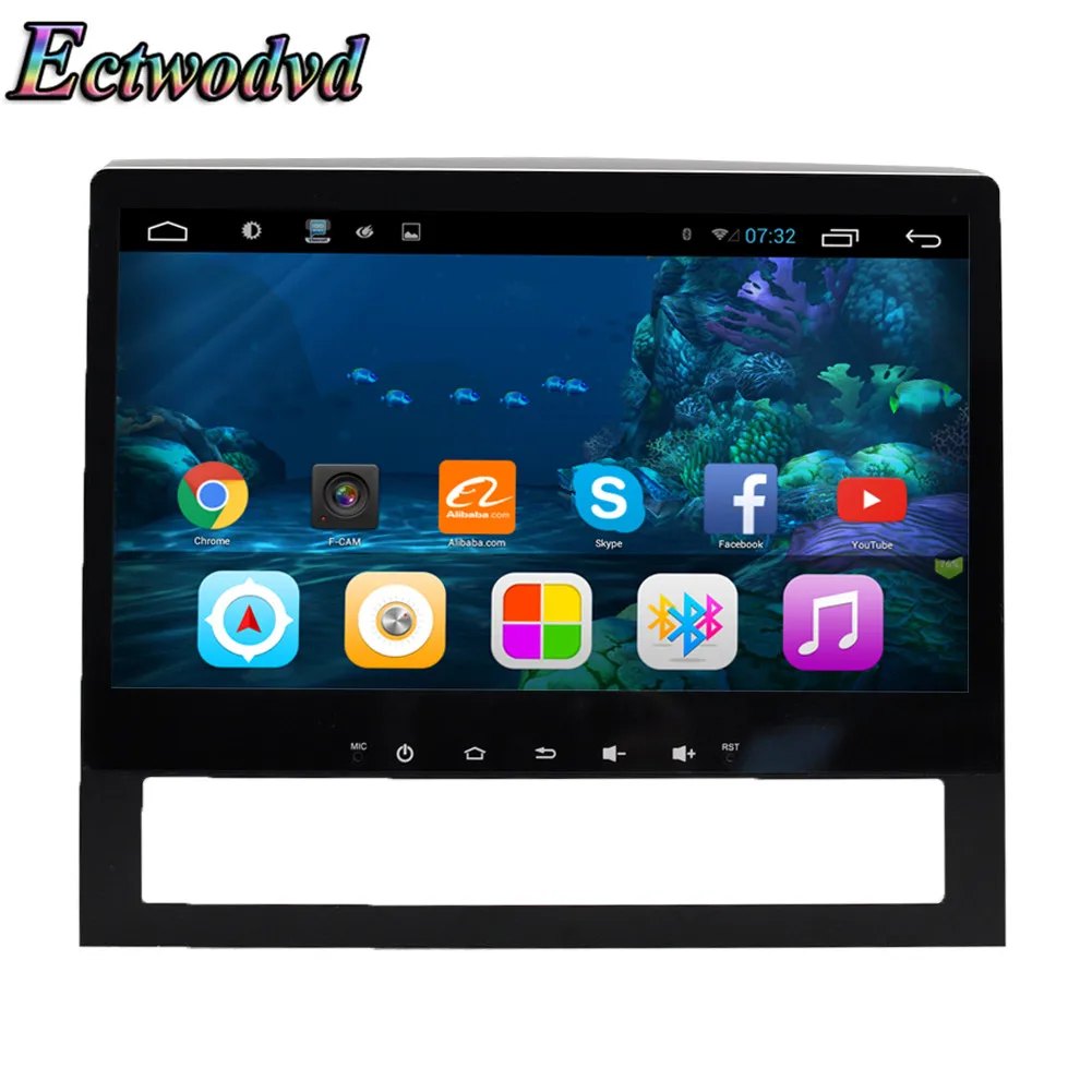 Ectwodvd 9 дюймов Восьмиядерный Android 8 1 Автомобильная dvd навигационная система Радио