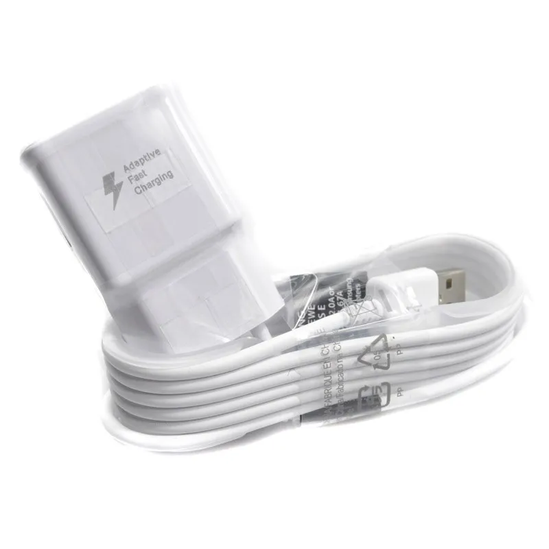 Адаптер Usb с европейской вилкой для путешествий настенное быстрое зарядное