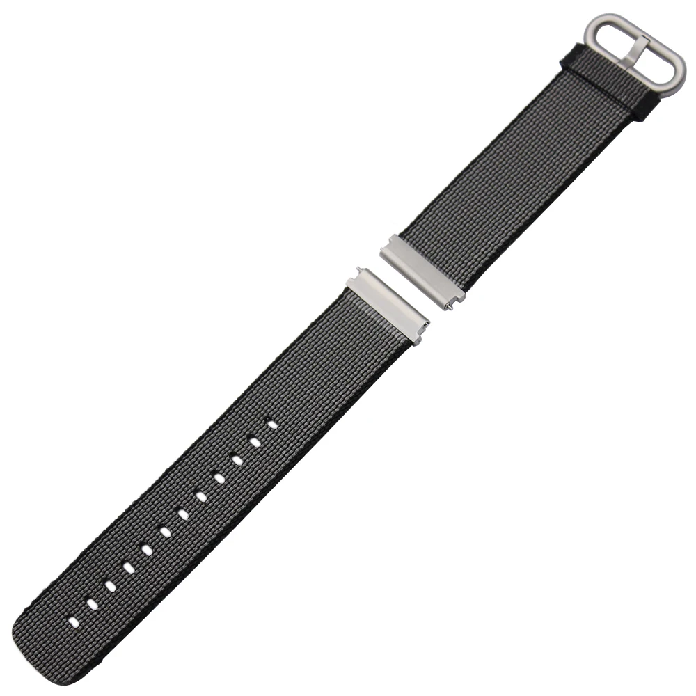 Ремешок нейлоновый для часов Tissot T035 Longines Mido Luminox быстросъемный браслет с пряжкой