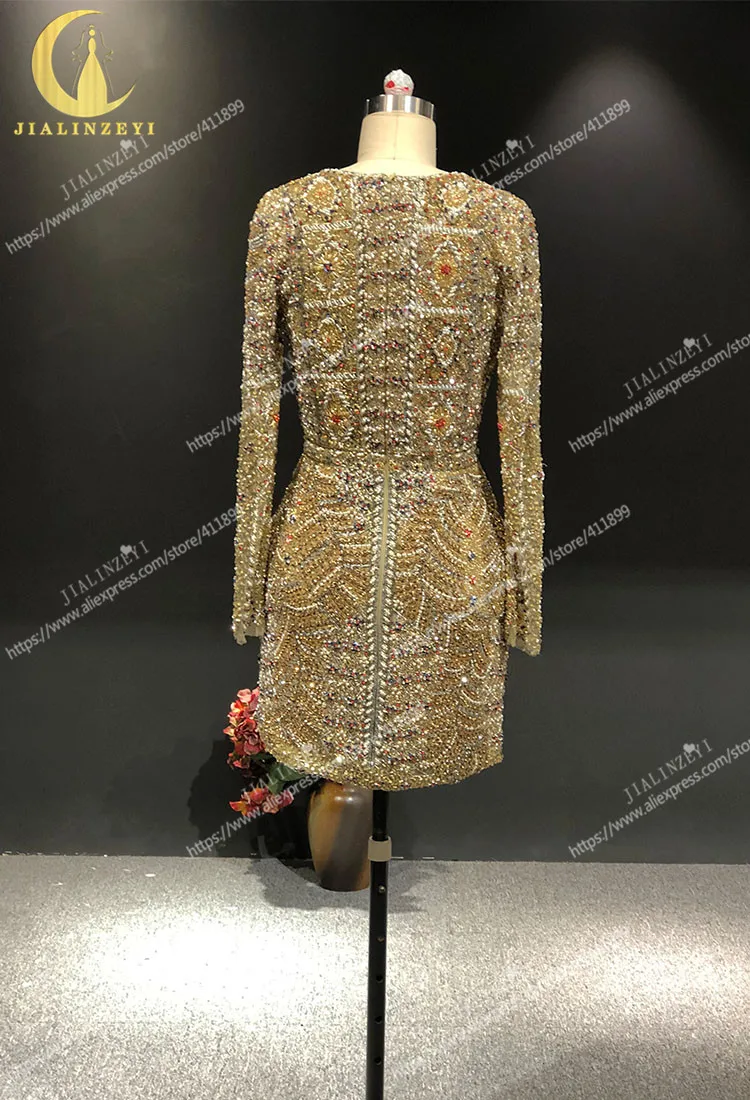 Рисунок 6 - Женское платье с длинным рукавом JIALINZEYI