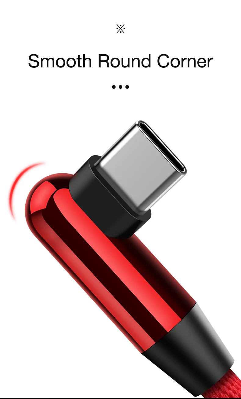 CAFELE 120 см светодиодный светильник type c USB кабель для зарядки samsung huawei xiaomi LG htc кабели для быстрой зарядки и синхронизации данных Поддержка type c