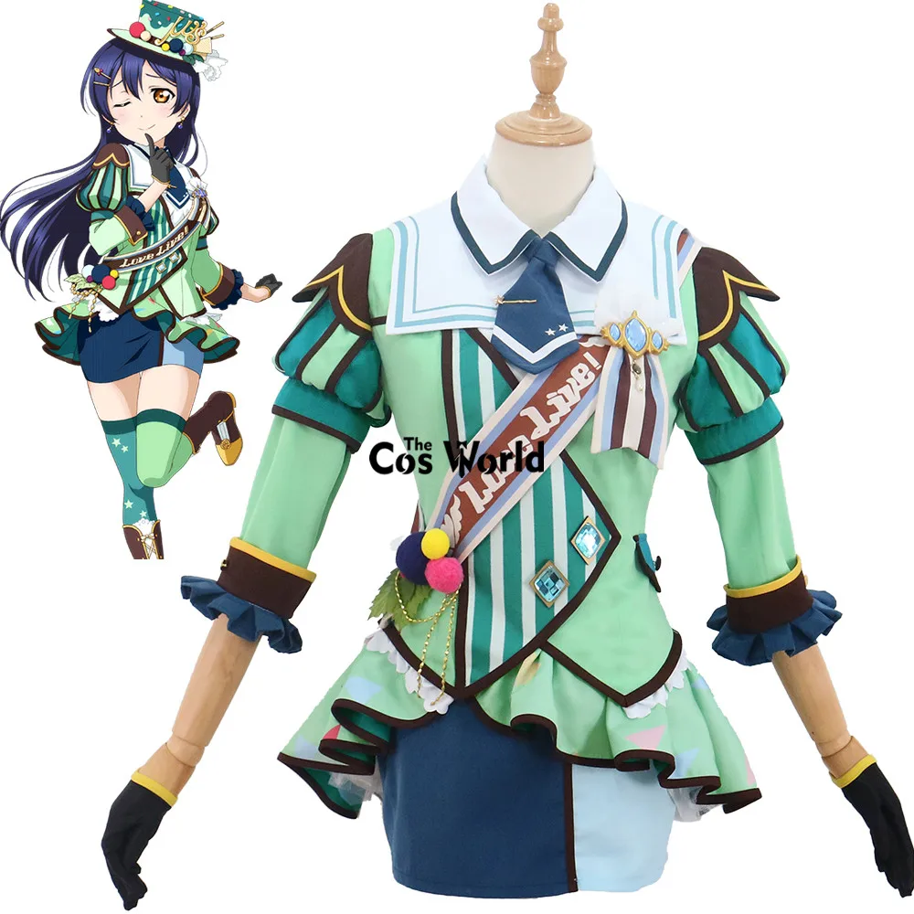 

Love Live School Idol Project Sonoda Umi Ice Cream Dress Uniform Outfit Anime Cosplay Costumes