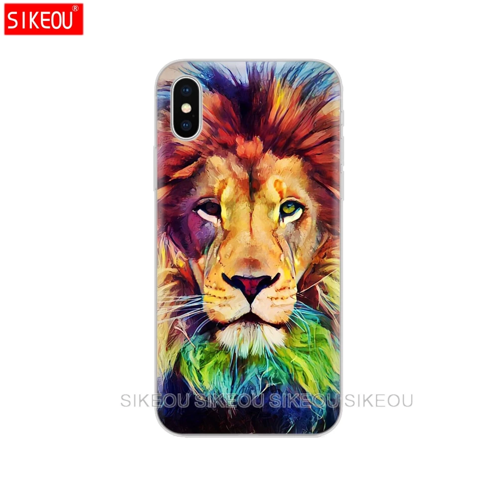 Силиконовый чехол для телефона Samsung Galaxy A6 A8 2018 A3 A310 A5 A510 A7 2016 2017 король зверей лев |