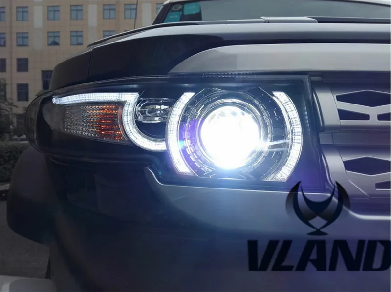VLAND Заводская Автомобильная фара для FJ Cruiser светодиодный светильник 2007 2008 2012 2014