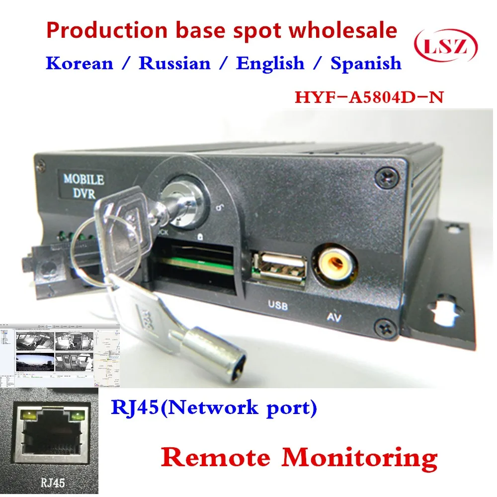 Автомобильный видеорегистратор с двойной sd картой 1080P RJ45|Видеорегистратор для