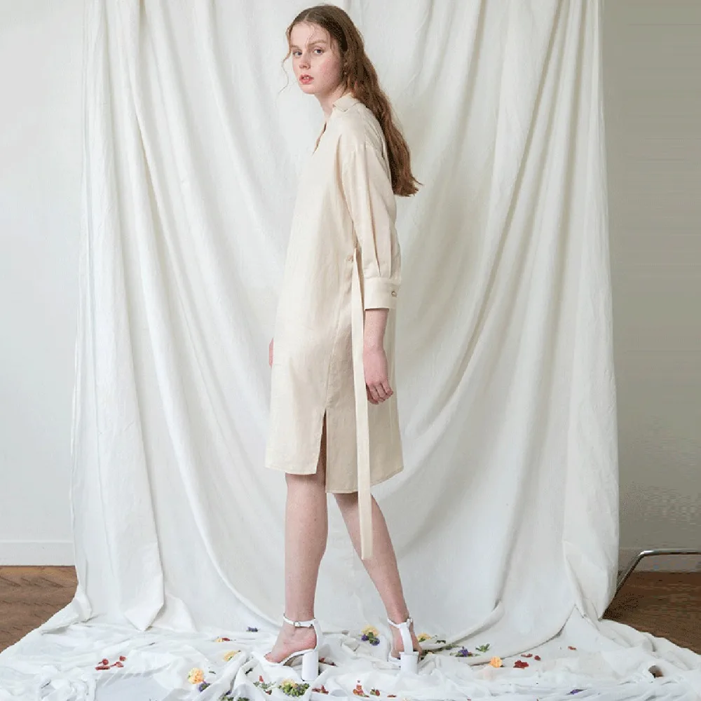 Darcydebie пояса платья женский с длинным рукавом мода длинные рубашки на пуговицах