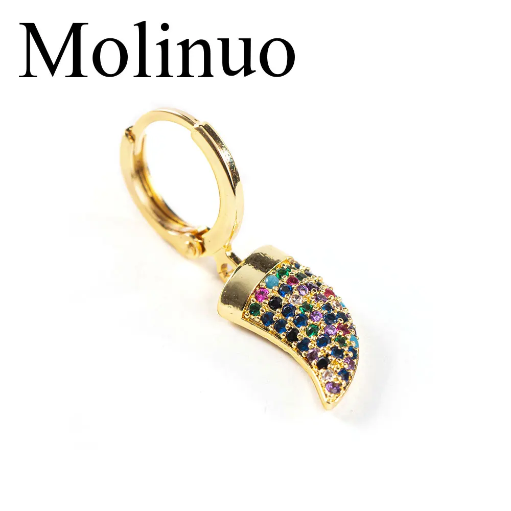 Женские серьги капли Molinuo очаровательные цвета слоновой кости с разноцветным