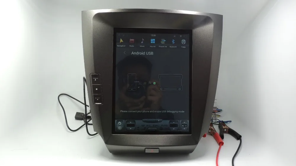 Автомобильный радиоприемник &quotYOKOTRON&quot 10 4 &quotTelsa Style Android для Lexus IS250 IS300 IS350 2005-2010 +