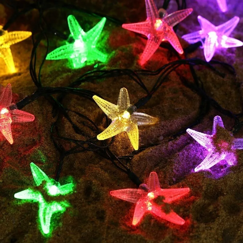 Черный провод 100led солнечной энергии 10 м желтый Рождественский светодиодный свет шнура| |