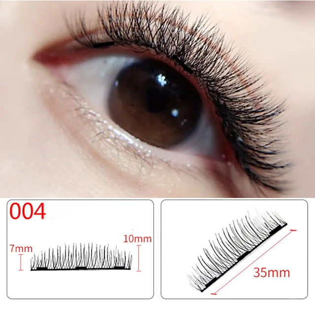 mascara4 Роскошная коллекция Магнитная жидкая подводка для глаз и магнитные накладные ресницы и Пинцет Набор водостойкая стойкая Магнитная подводка для глаз - Цвет: mascara4