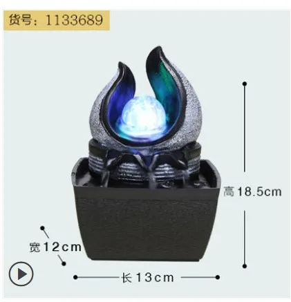 Маленький фонтан воды особенности фэн-шуй колеса рабочего украшения дома | Дом и