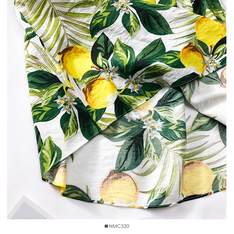 Женский свободный топ на тонких бретельках в тропическом стиле | Женская одежда