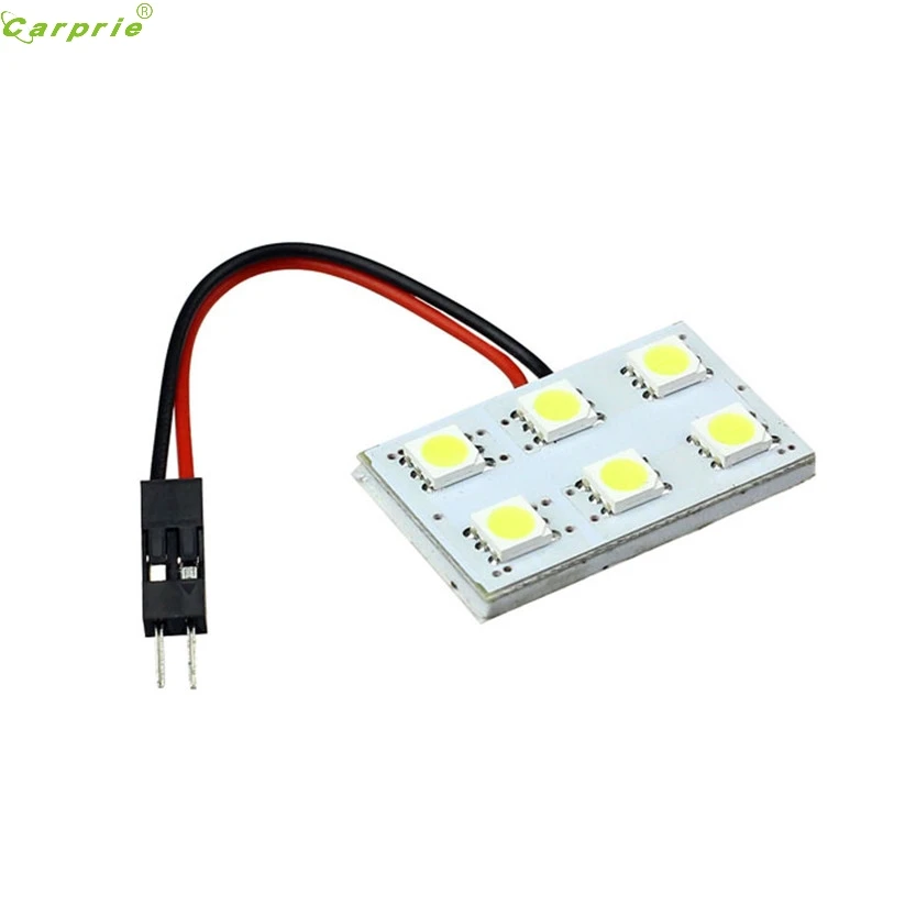 6 SMD 5050 LED T10 BA9S Купол света салона автомобиля свет панели лампы Прямая поставка|t10