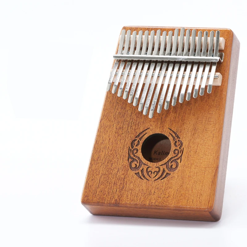 That Art Scoutside 17 клавиш Kalimba большой палец пианино сделано одной доской высококачественный деревянный корпус из красного дерева музыкальный инструмент - Цвет: That Art