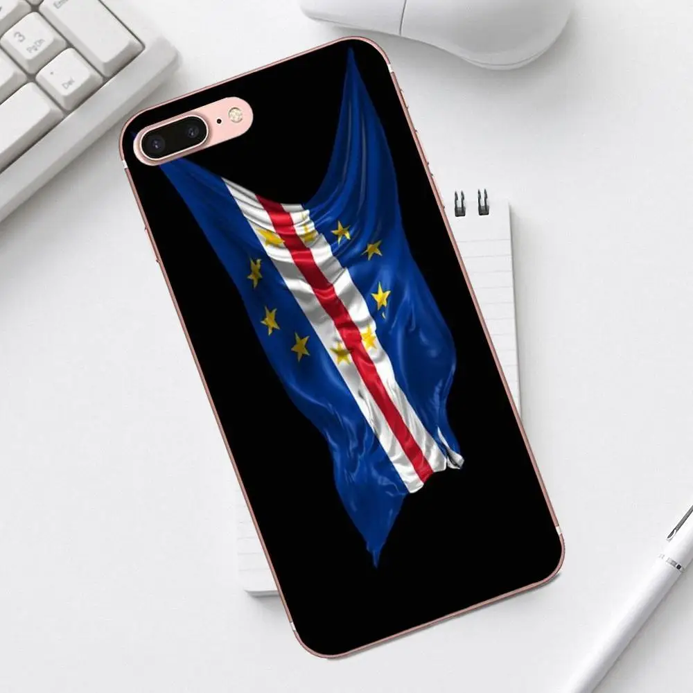 TPU модный флаг Кабо Верде Флаги других стран для iPhone 4 4S 5 5C SE 6 6S 7 8 Plus X XS Max XR Galaxy A3 A5 J1