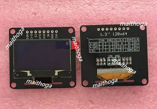 Модуль экрана OLED 1 3 дюйма 8P SPI COG белый/синий SH1106 Привод IC 128*64 интерфейс I2C|screen