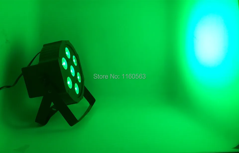 Светодиодный прожектор CREE тонкий 7 каналов DMX 3/7 | Лампы и освещение