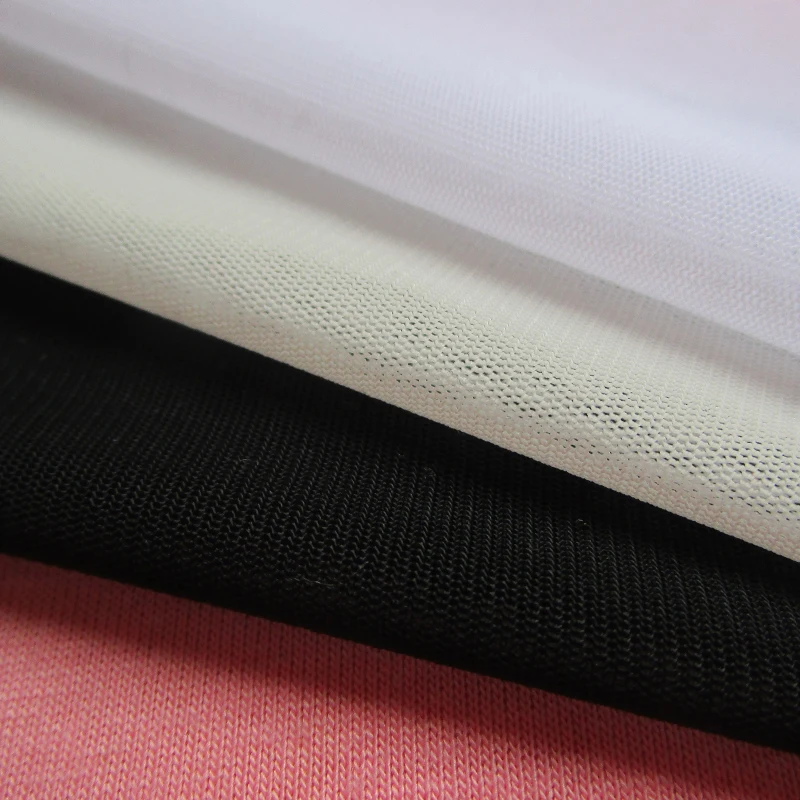 1 ярд французская Гладкая эластичная тонкая сетчатая ткань Лоскутная