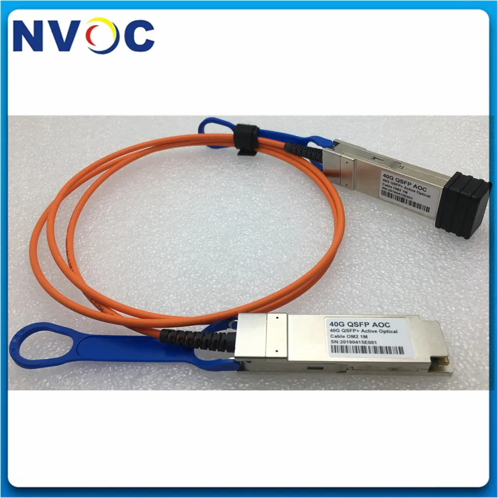 2 шт./лот 40G фотоактивный оптический кабель м OM2 многомодовое волокно 850nm QSFP AOC