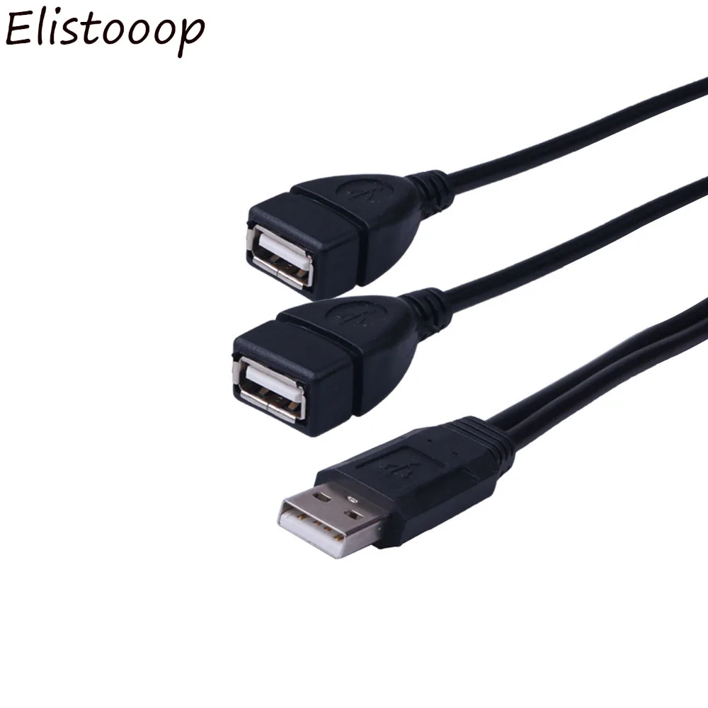 Удлинительный кабель usb хаб с 1 Папа 2 папа на двойной концентратор для передачи