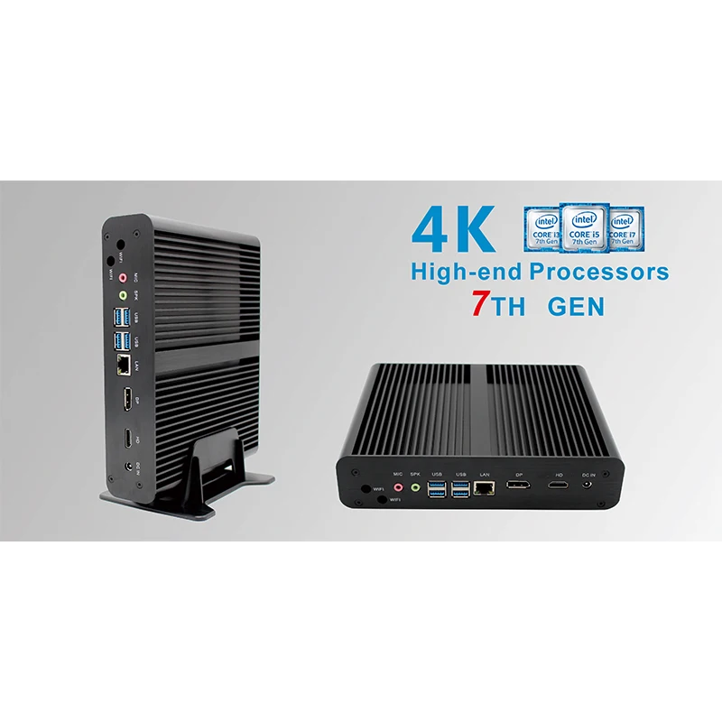 6Gen Skylake Мини-ПК Core i7 6500u Max 3.1 ГГц Intel HD Графика 520 микро Ordinateur HTPC Оконные рамы 10 без