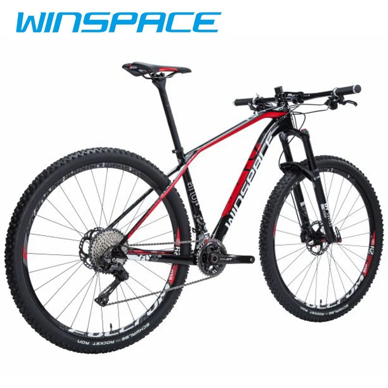 WINSPACE FLY 29er MTB рама для велосипеда углеродное волокно углерод XC 1160g | Спорт и