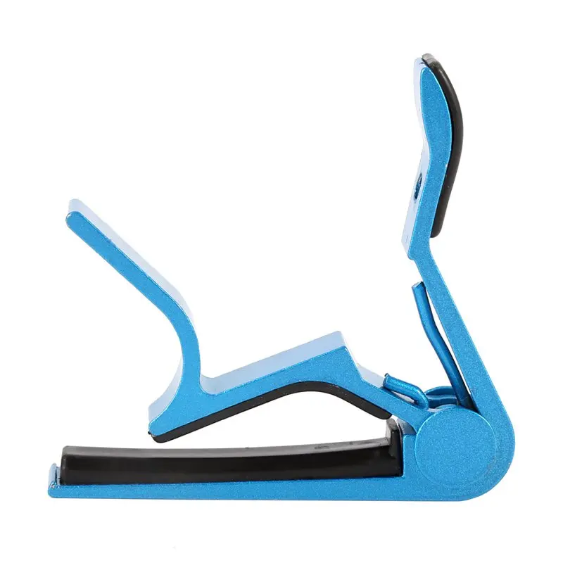 

New Silver Quick Change Clamp Key Acoustic Classic Guitar Capo For Tone Adjusting for Electric Acoustic Guitar Ukulele