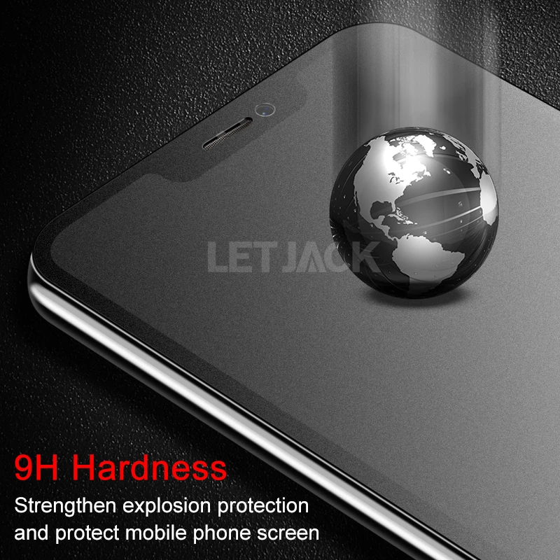 Матовая защитная пленка для экрана, закаленное стекло для iPhone 11 Pro X XS Max XR, полное покрытие, защитное матовое стекло для iPhone 6S 6 7 8 Plus
