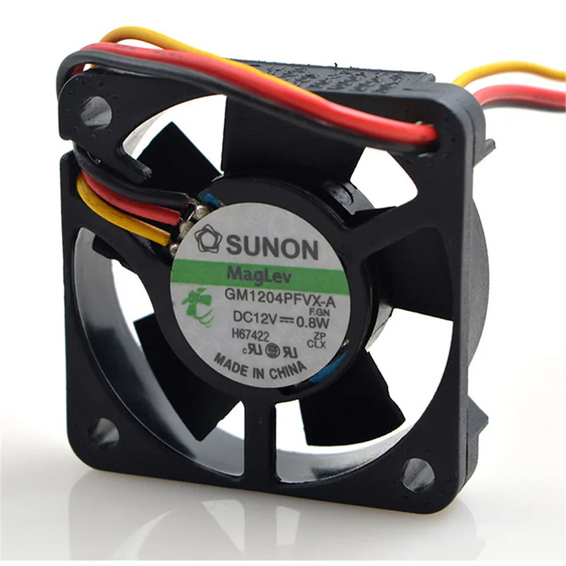 Вентилятор для компьютера Sunon 4010 осевой вентилятор охлаждения 12 В 0 8 Вт 40*40*10 мм 3