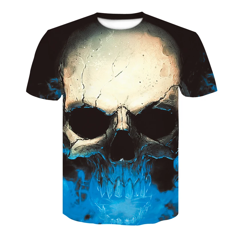 Футболка мужская с цифровым 3D-принтом модная одежда в стиле - Цена: 
