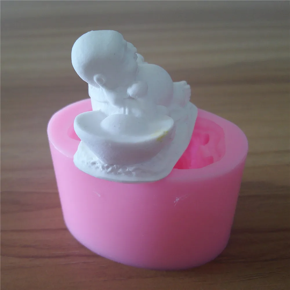 Силиконовые формы для мыла в виде Будды форма шоколадного фондана|molded cable strain