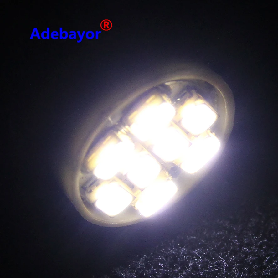 500 X Автомобильные светодиодные лампы T10 194 W5W светодиодный 1206 smd 3020 с клиновидным цоколем 8SMD белые красные
