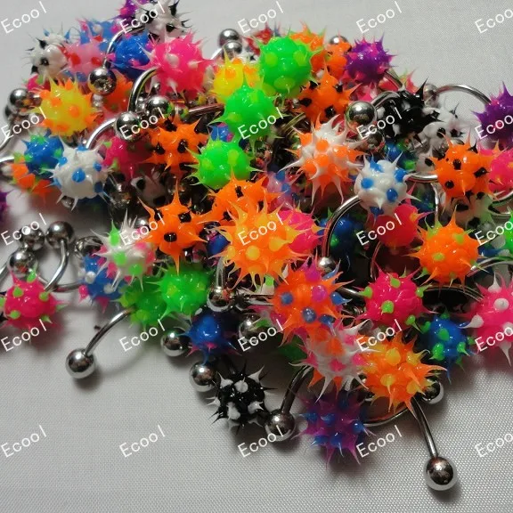 Whole Nice 30pcs Jewelry Lots Stainless Steel Body Piercing Eyebrow Navel Belly Bar Ring LB327 Free shipping | Украшения и