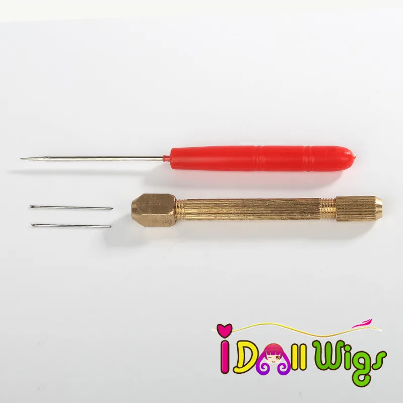 

1 Set Hair Accessory DIY Tools Reproduce Hair Doll Tool with 2pc Extra Needles