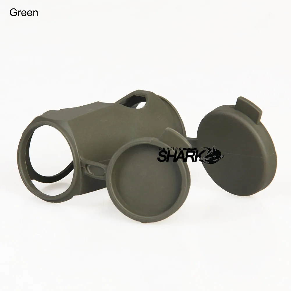 PPT Тактический резиновый чехол для T1 Red Dot Sight защитный рукав Reflex Sight Eye Relief HS33-0065 - Цвет: green
