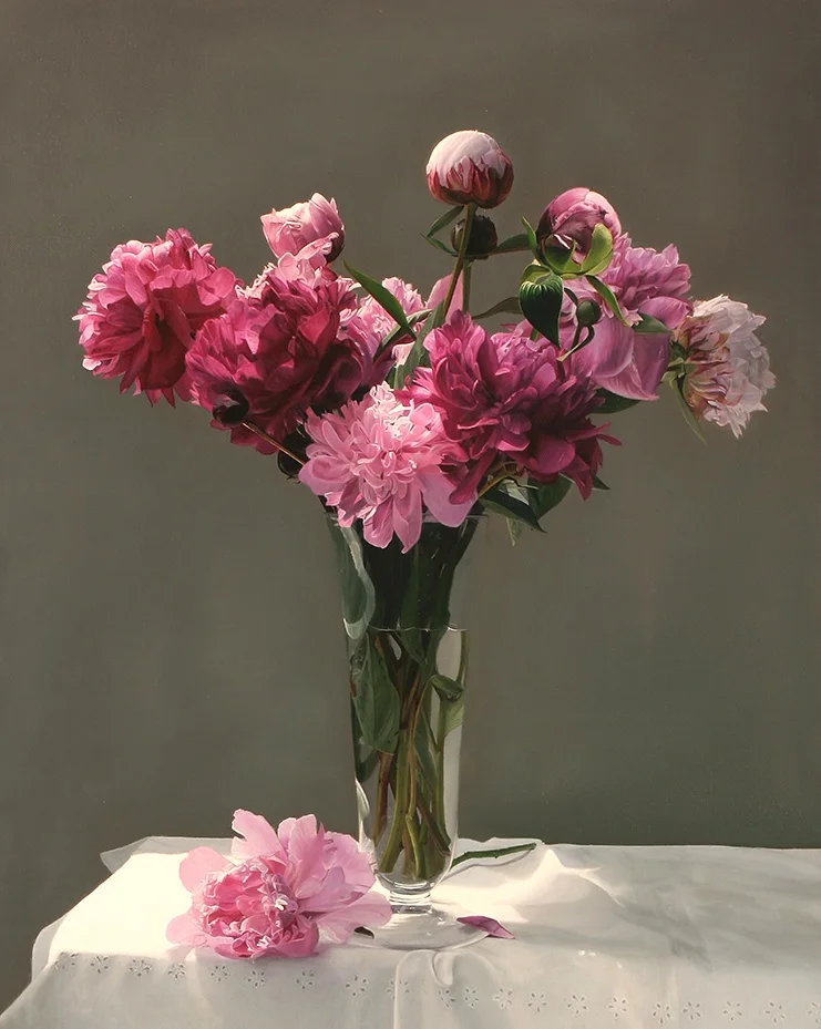 

Canvas Art Picture Print Painting Realistic Flower Oil Painting on Canvas Canvas Print Wall Art Picture Painting for Home Decor