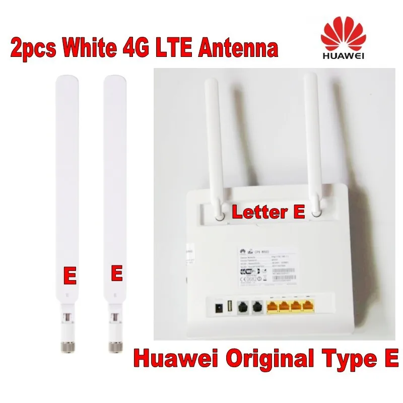 Подлинные для Huawei 2 шт. B593 5dBi SMA штекер 4G антенны нагрузочно E LTE маршрутизатор E5186