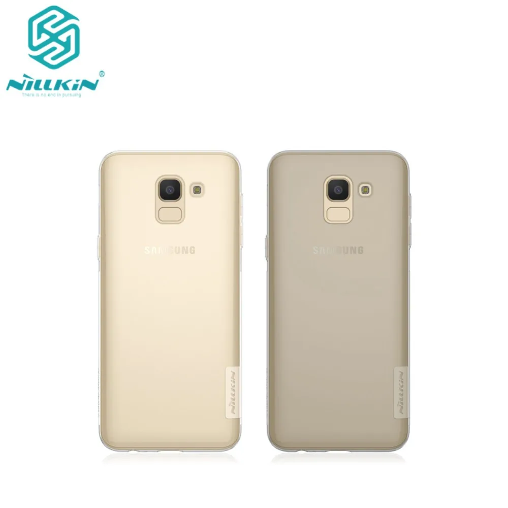 Чехол для Samsung Galaxy J6 чехол Nillkin Nature мягкий из ТПУ On6 | Чехлы мобильных телефонов