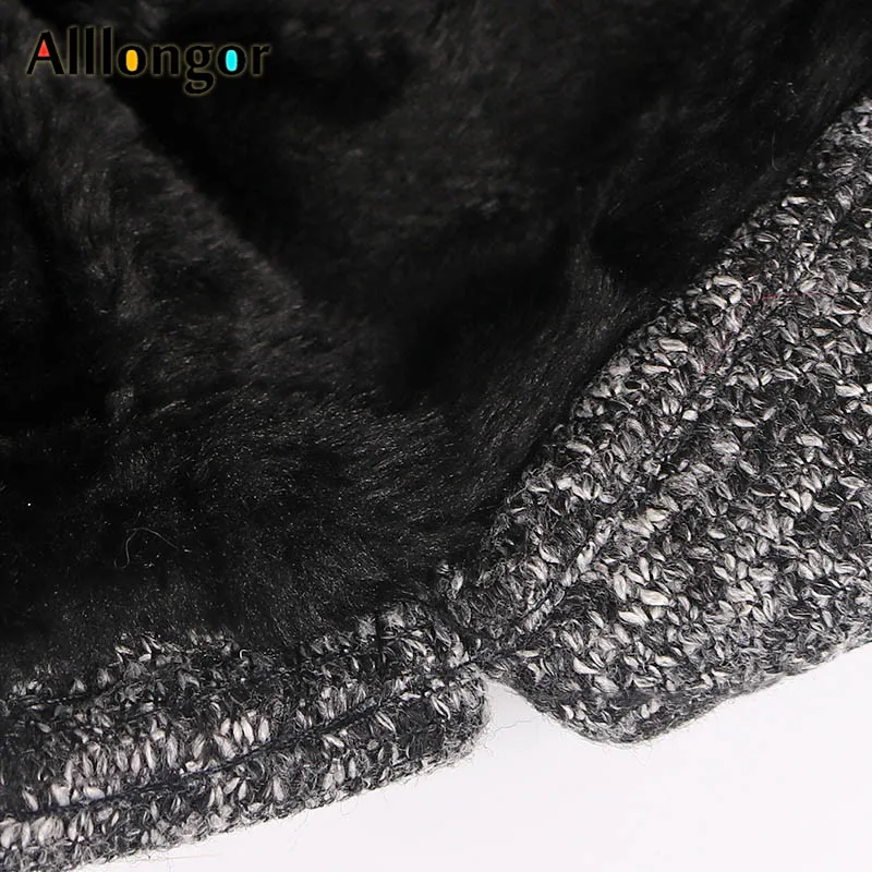 Winter ushanka Russian fur Wool hat Bomber Men Dad Hats Ushanka pilot Aviation Gorro Ruso earflaps russian Cap Ear Flap