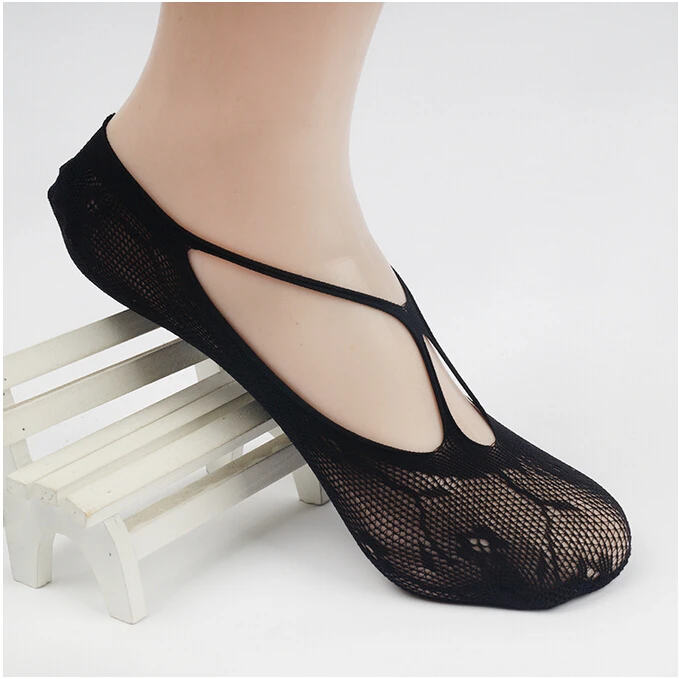 2016 новые модные женские кружевные носки невидимые низкие для женщин