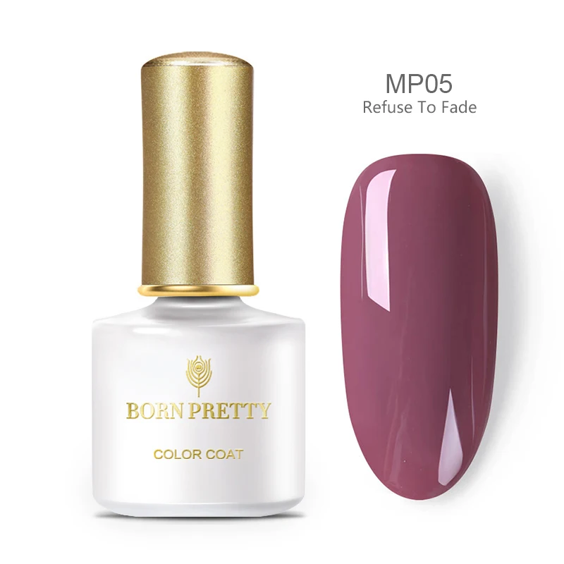 BP-MP05 BORN PRETTY 6 мл Гель-лак для ногтей художественный лак Полупостоянный УФ-гель для маникюра впитывающий верх и Базовое покрытие Гель-лак - Цвет: BP-MP05