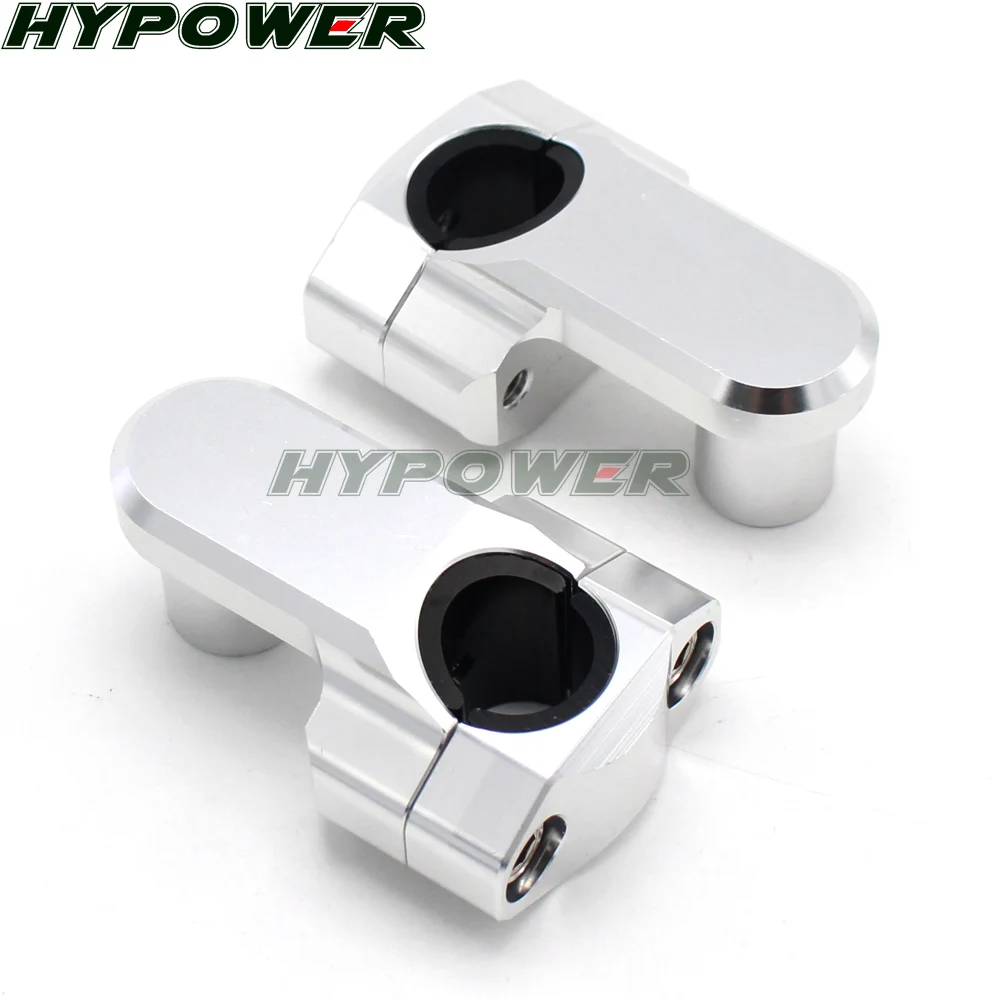 Анодированный 2 дюймовый Поворотный руль для мотоцикла Riser 7/8 &quot22 мм толстый