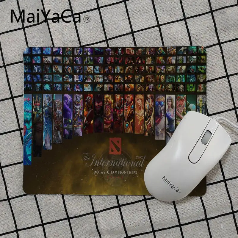 MaiYaCa ваши собственные коврики Dota 2 Heroes чемпионы офисные мыши резиновые Аниме