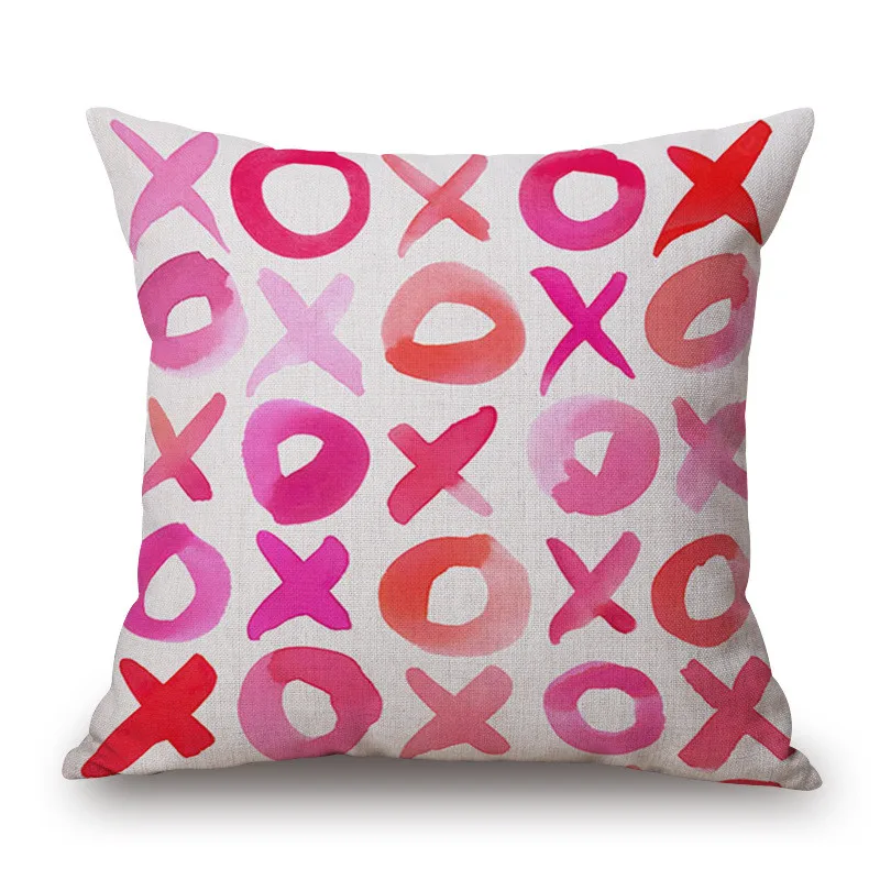 XYZLS современный стиль разноцветные подушки с рисунком в виде сердца без