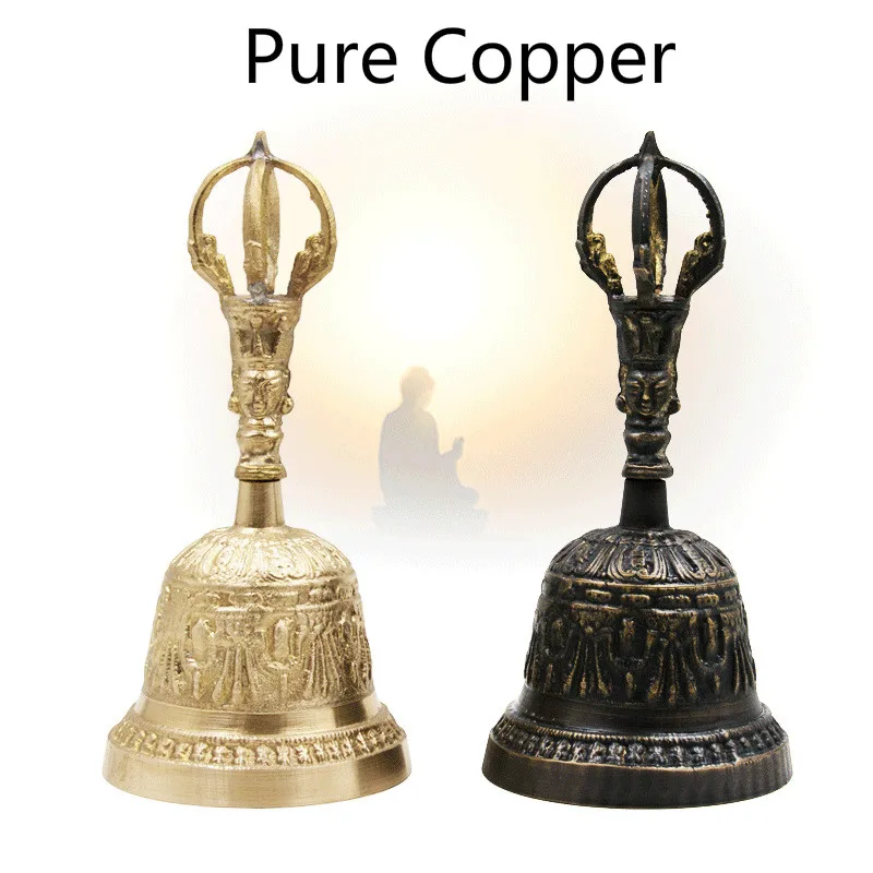 

Feng Shui Bells, Buddhist Supplies, Religious Instruments, Table, Rattles, Home, Pure Copper Bells Home Decoration Accessories
