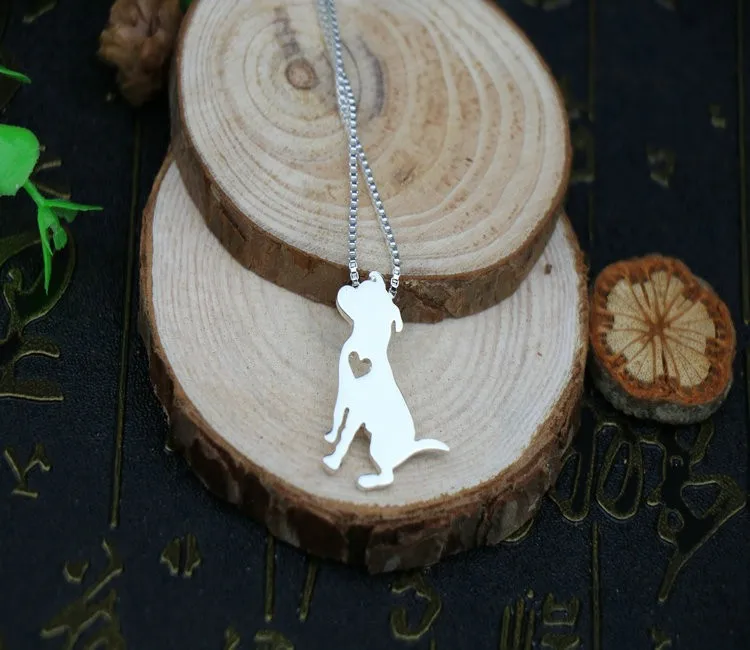 Бульдог ожерелье подвеска для собаки бульдог ювелирные изделие золотого цвета с